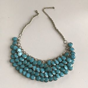 Blue necklace